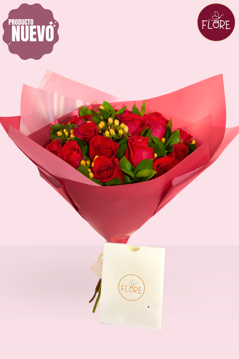 Ramo de 12 rosas