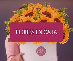 Flores en caja