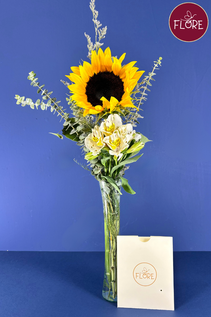 Girasol en florero Sun
