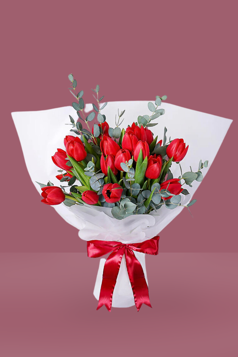 Bouquet de tulipanes MONTERREY