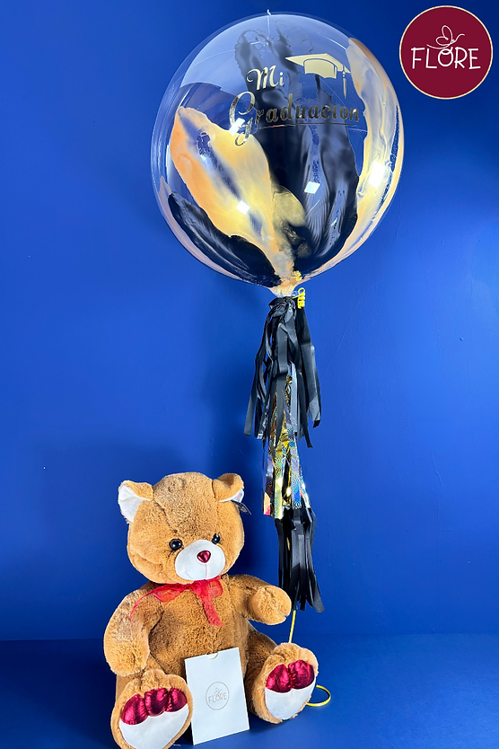Orso Di Cristallo K9 Con Tre Globi - Decorazione Da Giardino O Interno, Pendente Luminoso
