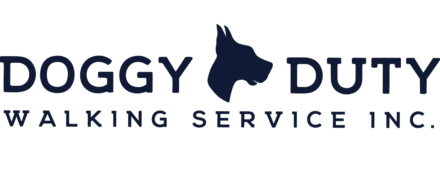 Doggy Duty Walking Service Logo