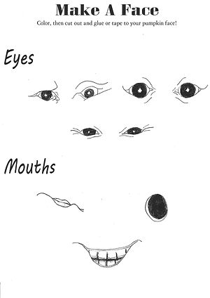 Cut & Glue Sheet - The Confused Little Pumpkin Activity