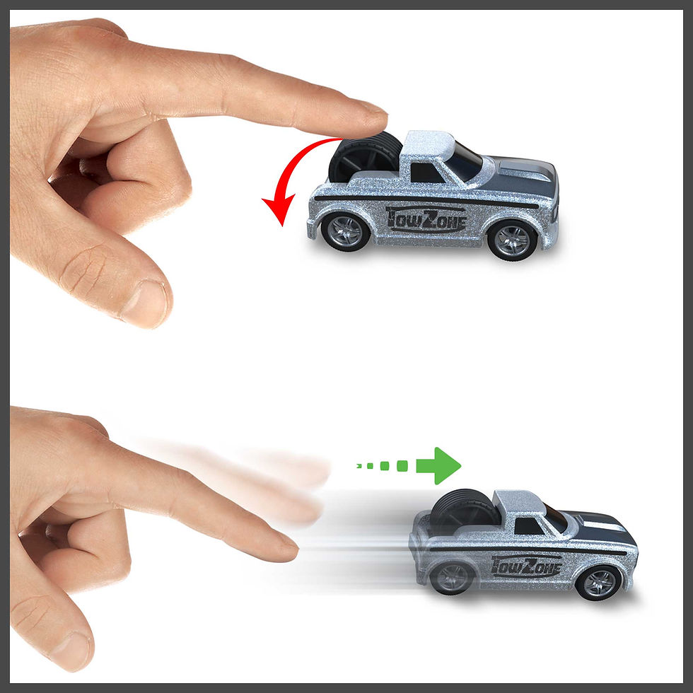 Thumbnail: Digital Timer Drag Racing Set