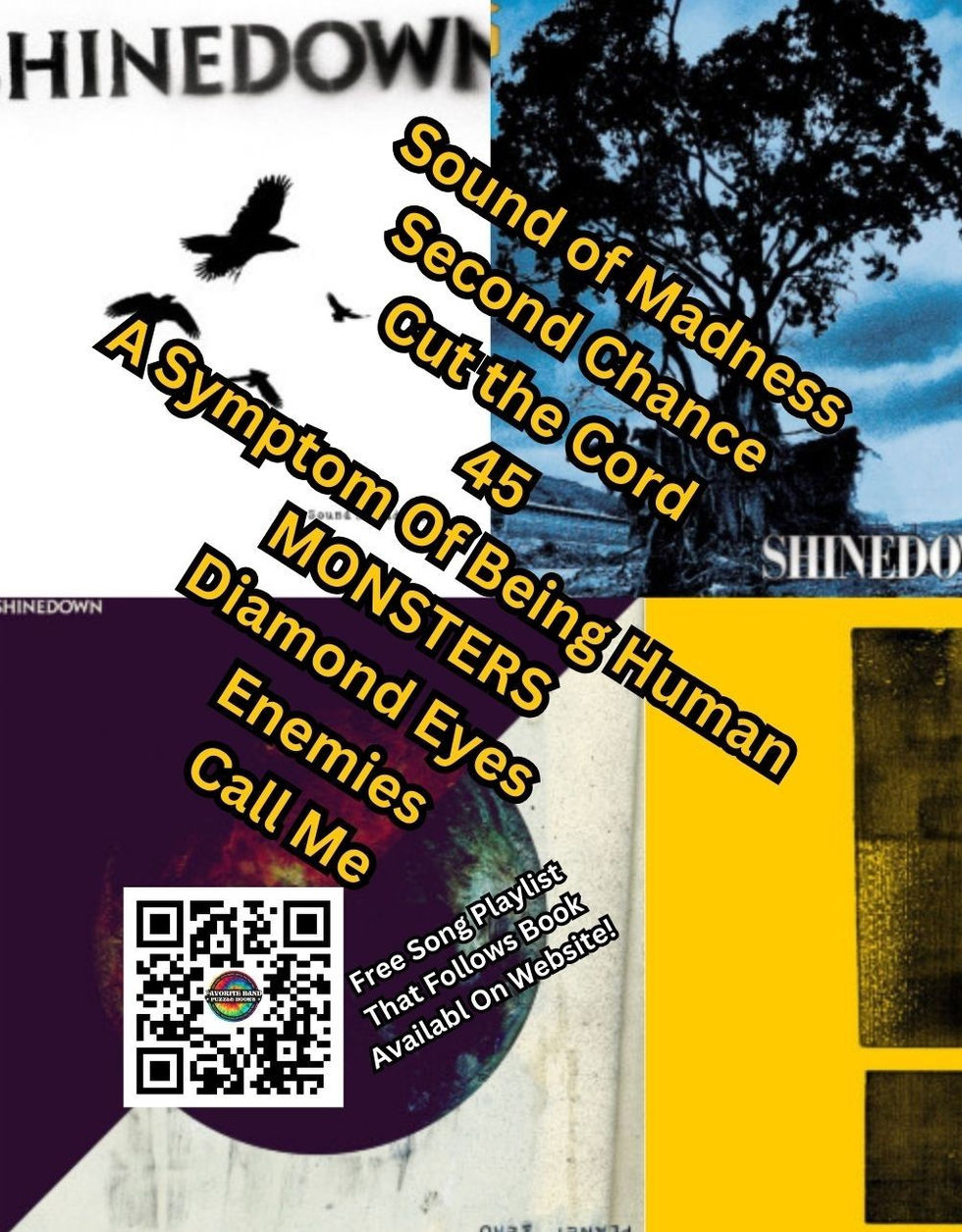 SHINEDOWN CROSSWORD PUZZLE BOOK COVER BACK