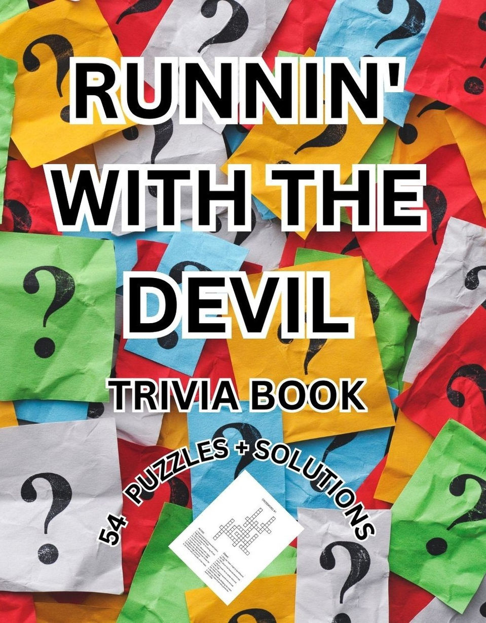 VAN HALEN TRIVIA PUZZLE BOOK COVER FRONT