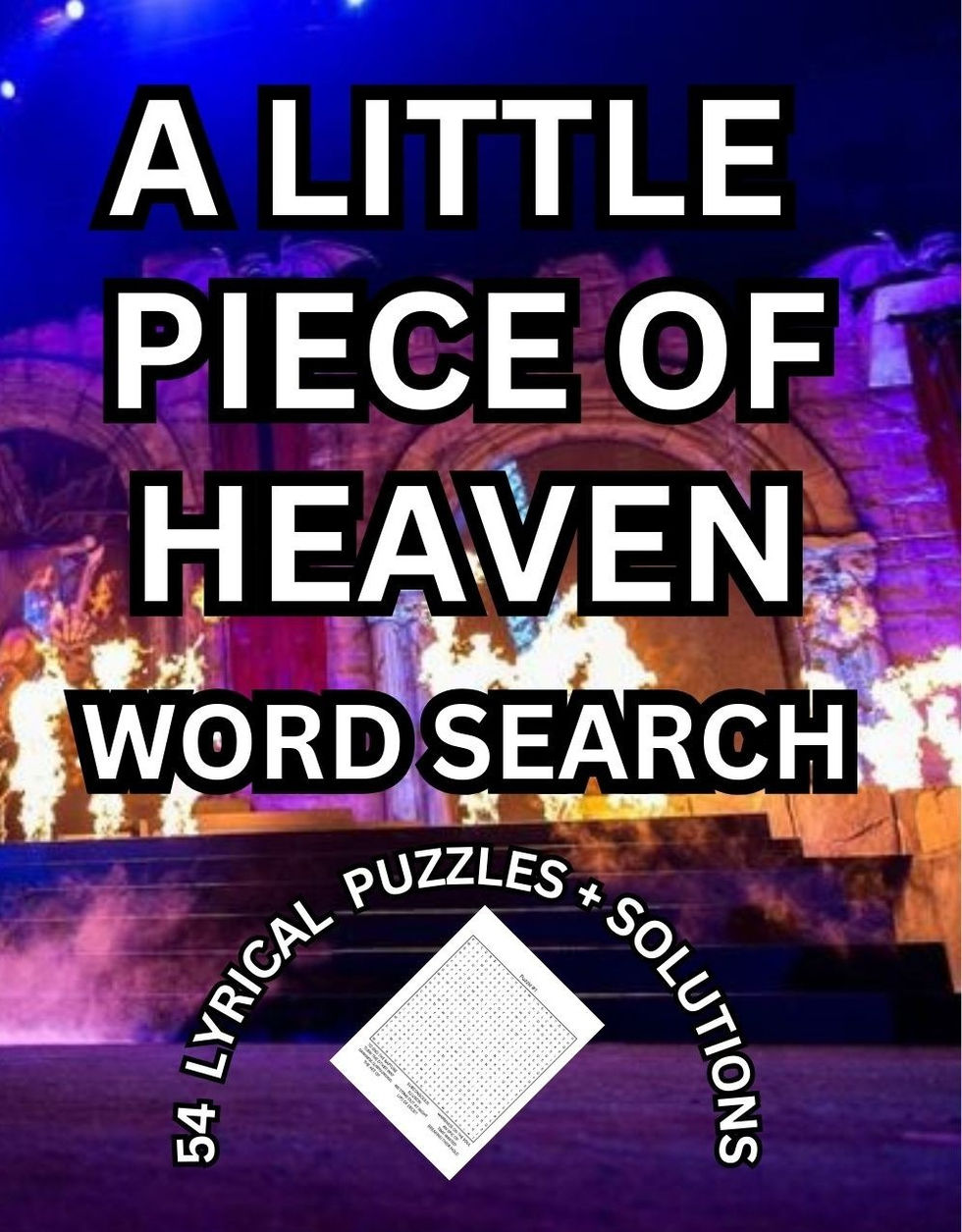 AVENGED SEVENFOLD WORD SEARCH