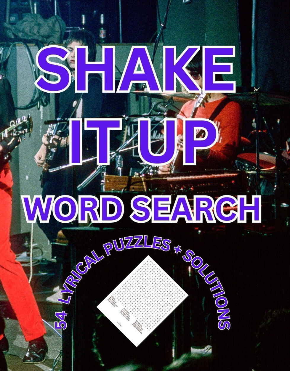 THE CARS WORD SEARCH
