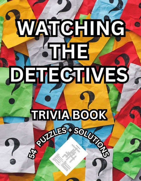 ELVIS COSTELLO TRIVIA PUZZLE BOOK COVER FRONT