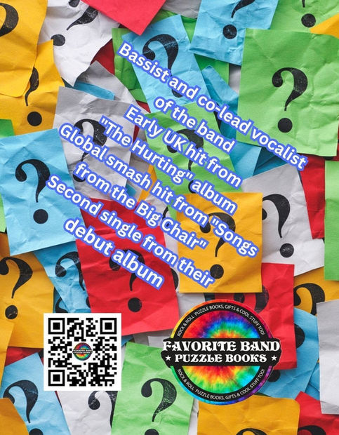 TEARS FOR FEARS TRIVIA PUZZLE BOOK COVER BACK