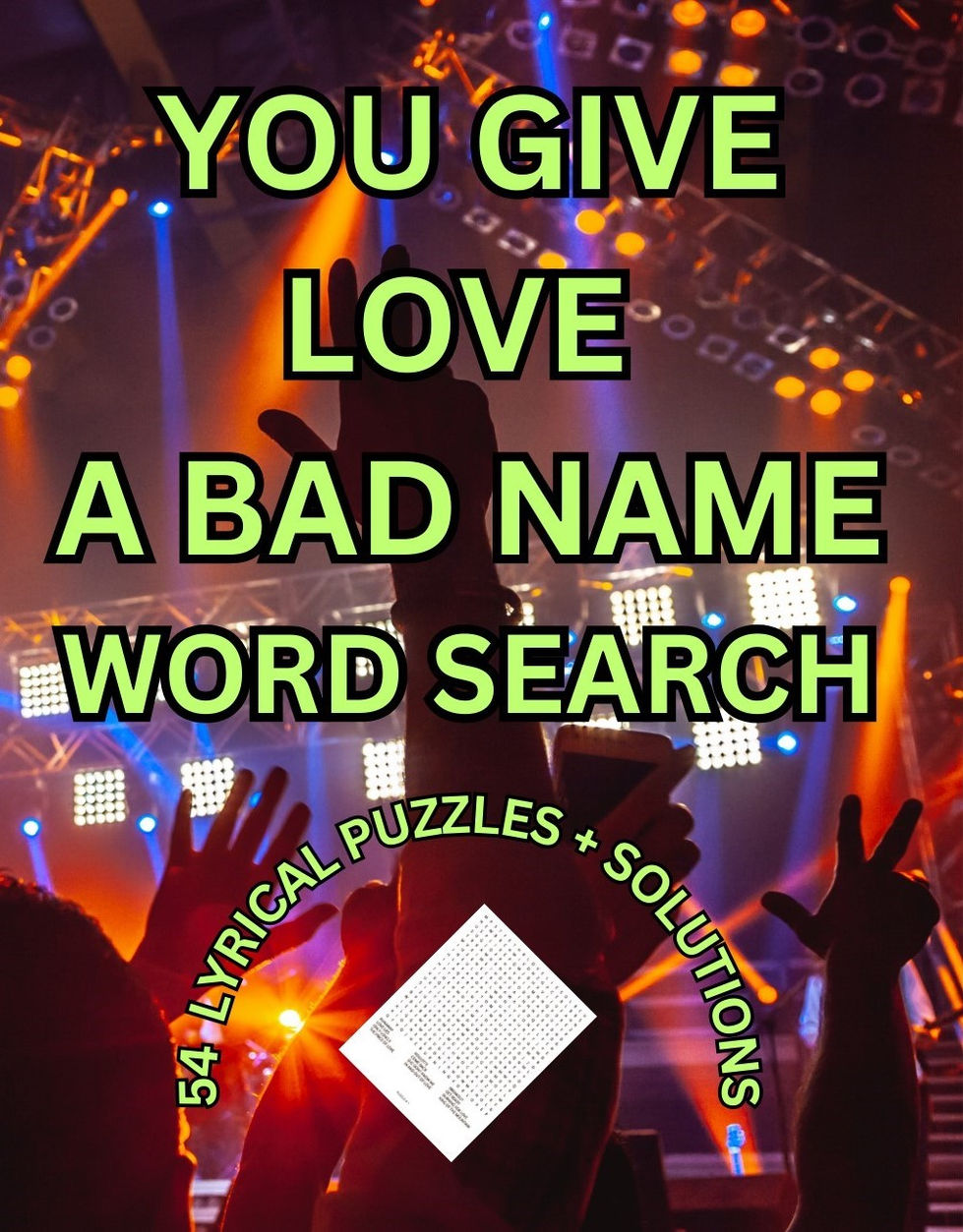 BON JOVI WORD SEARCH
