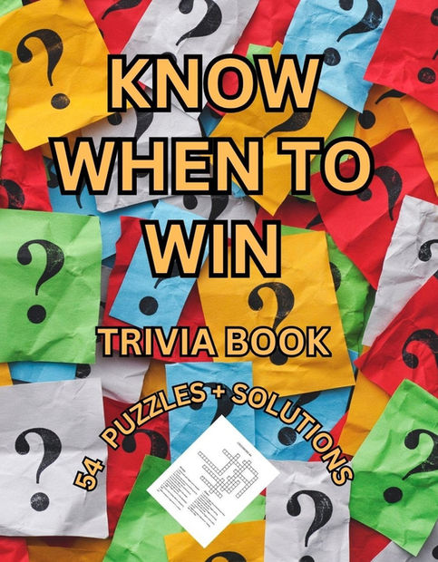 KENNY ROGERS TRIVIA PUZZLE BOOK COVER FRONT