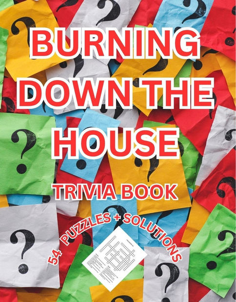 TALKING HEADS TRIVIA PUZZLE BOOK COVER FRONT