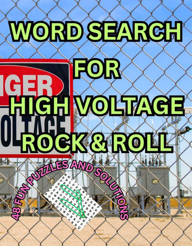 AC/DC WORD SEARCH | Favorite Band Books