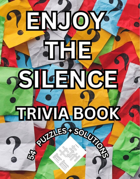 DEPECHE MODE TRIVIA BOOK COVER FRONT