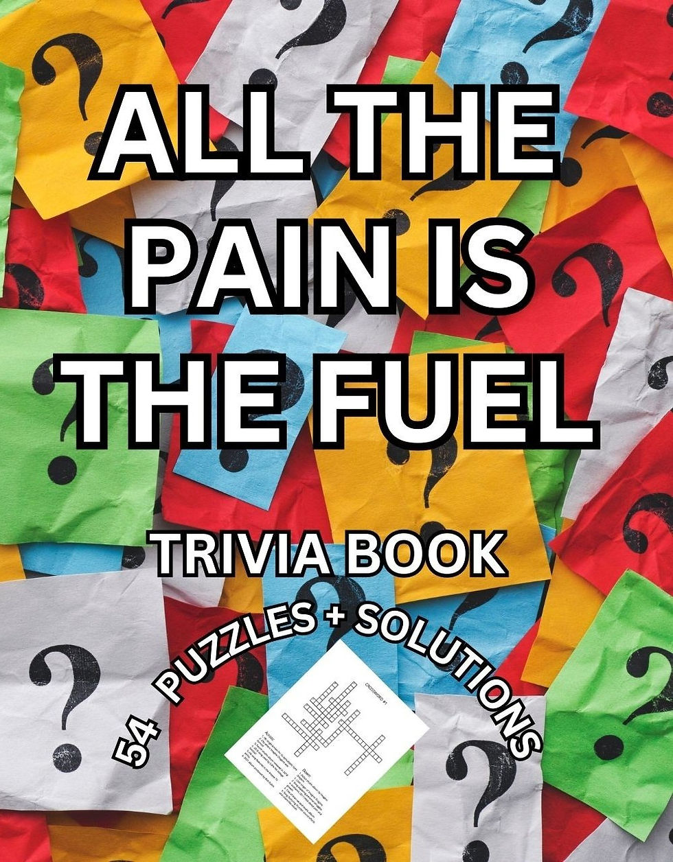 IMAGINE DRAGONS TRIVIA PUZZLE BOOK COVER FRONT