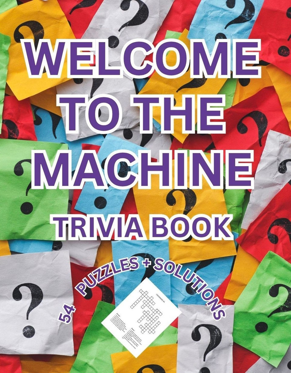 PINK FLOYD TRIVIA PUZZLE BOOK COVER FRONT