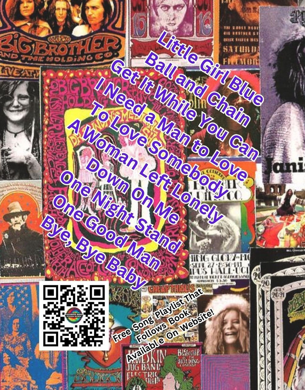 JANIS JOPLIN WORD SEARCH BACK BOOK COVER
