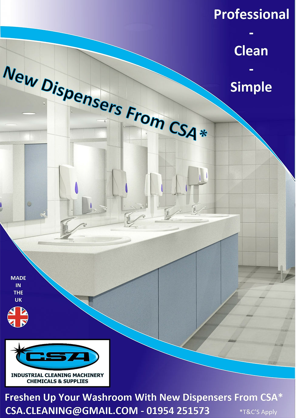New dispensers fitted cambridge uk