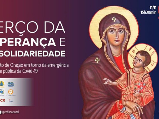 Reze o Terço da Esperança e da Solidariedade nesta quarta-feira, às 15h30