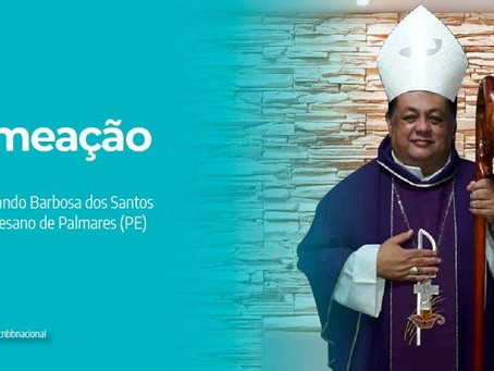 O Papa nomeia dom Fernando Barbosa dos Santos, bispo de Palmares