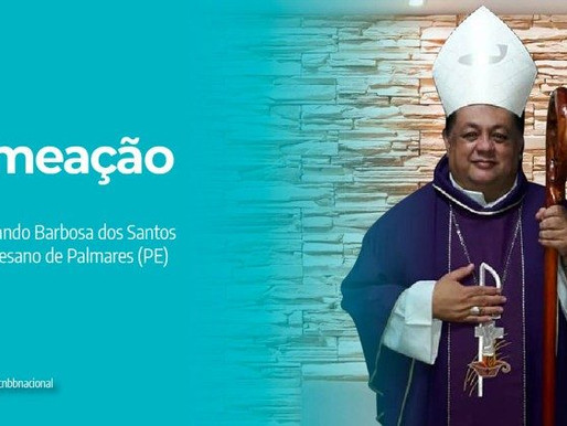 O Papa nomeia dom Fernando Barbosa dos Santos, bispo de Palmares