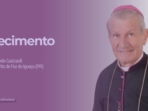 Faleceu Dom Laurindo Guizzardi, aos 86 anos. CNBB emite nota de pesar