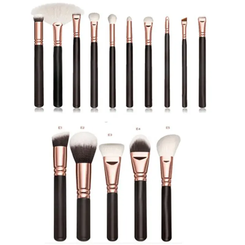 Thumbnail: RANCAI Cosmetics Makeup Brushes Set 10/15pcs