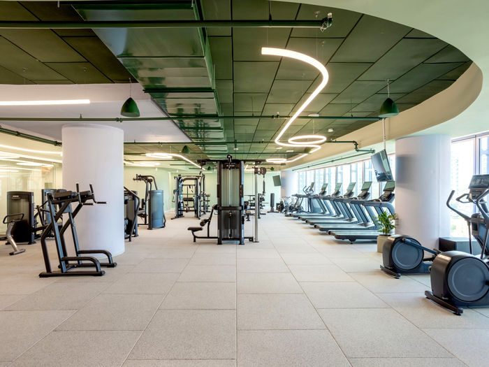 עיצוב חדר כושר בקמפוס WIX