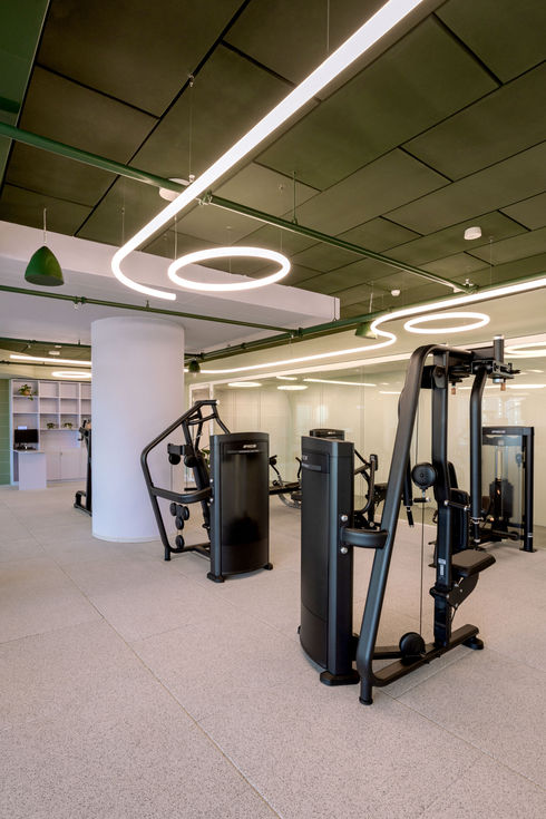 עיצוב חדר כושר בקמפוס WIX