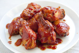 BBQ brown sugar chicken drumstick