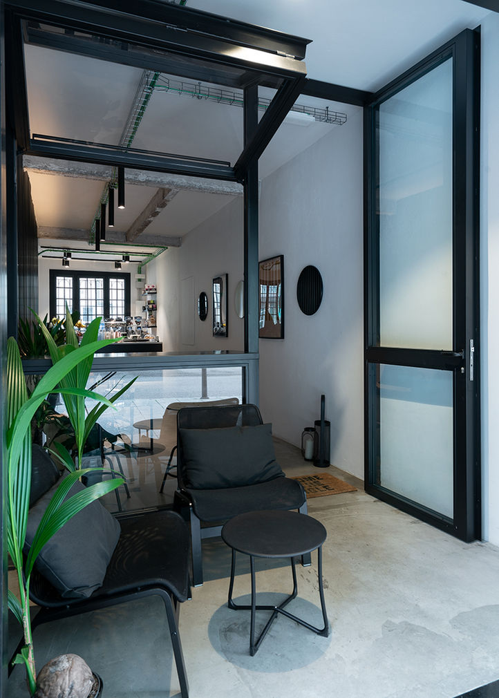 proyecto de reforma de un local en el centro de Santander. Interiorista Borja Pérez del Camino. Fotógrafo de interiores David Montero