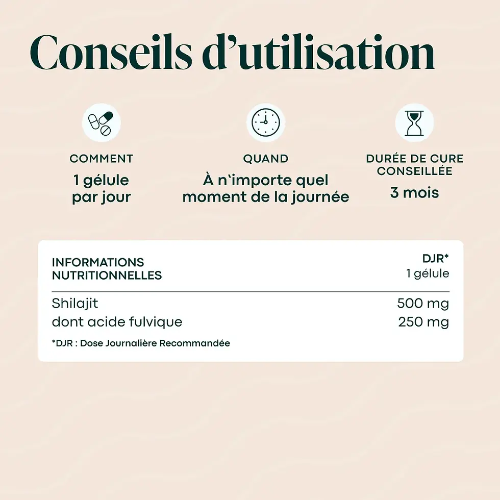 Miniature : Shilajit
