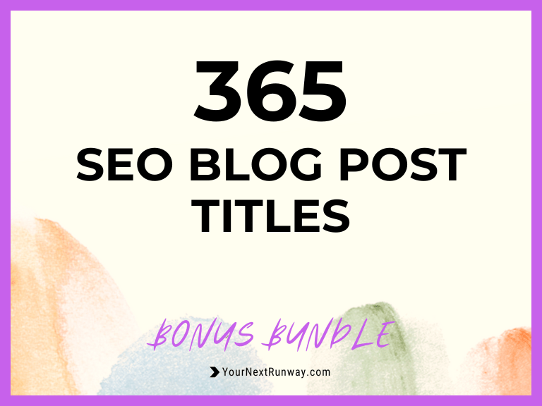 365 SEO Blog Post Titles