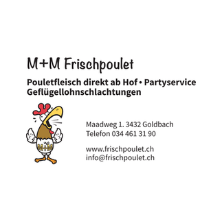 Logo M+M Frischpoulet
