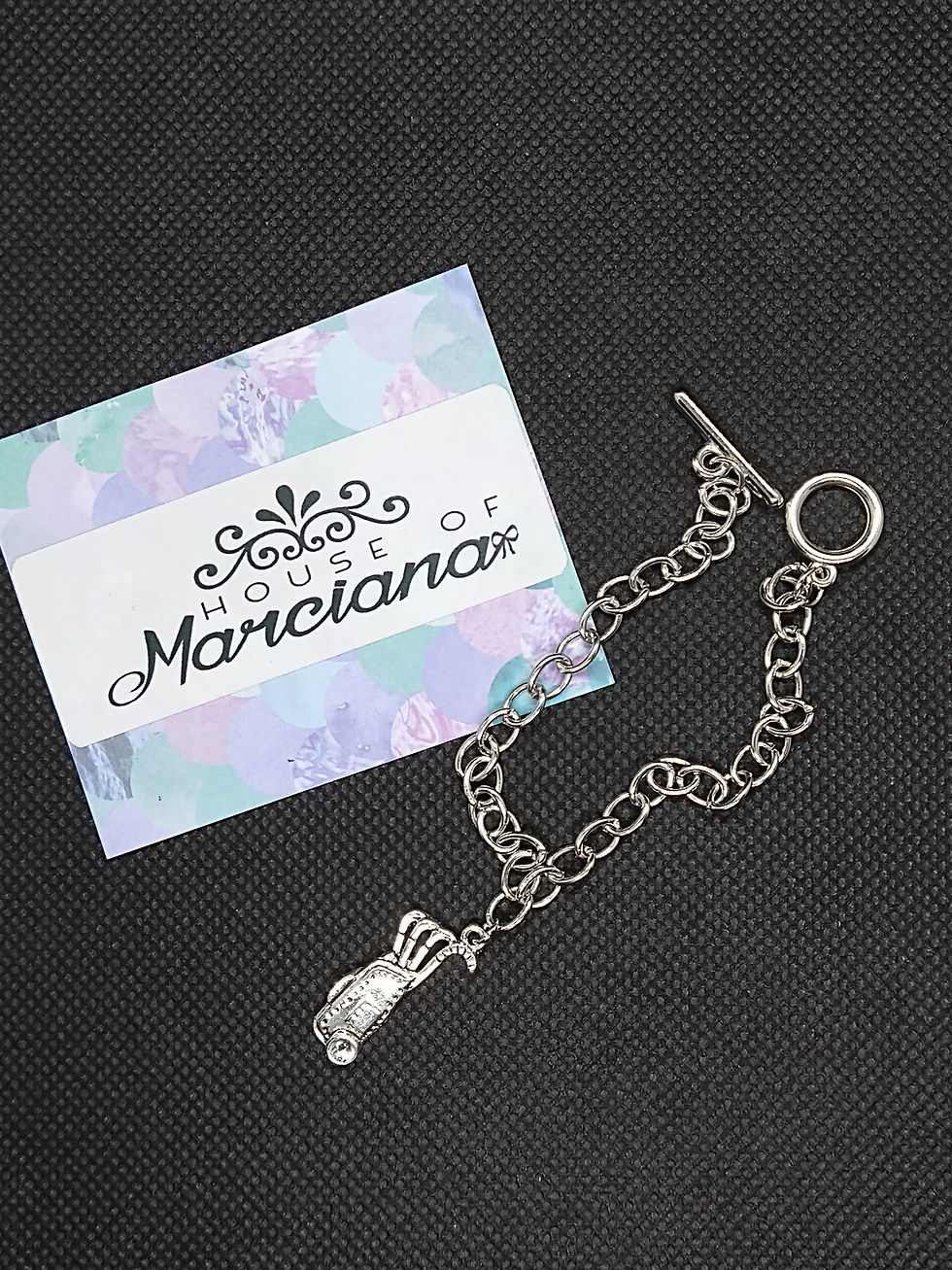 Thumbnail: Golf Bag Charm Bracelet