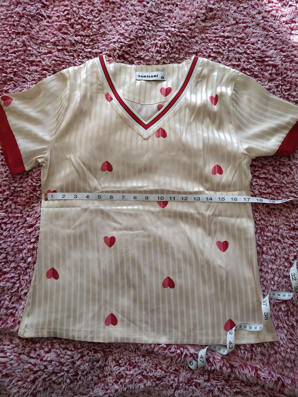 Thumbnail: Cream Hearts Sleepwear