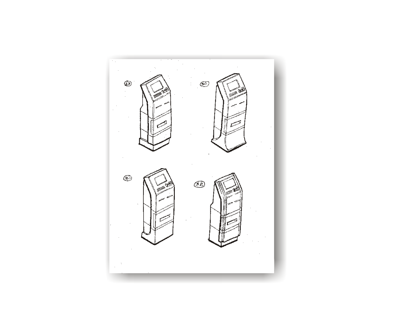 Kiosks - concept sketches