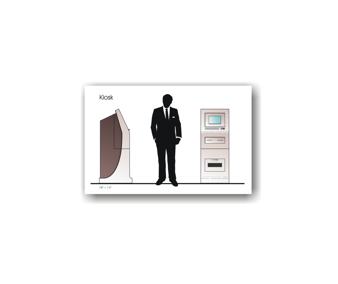 Kiosk - concept drawing