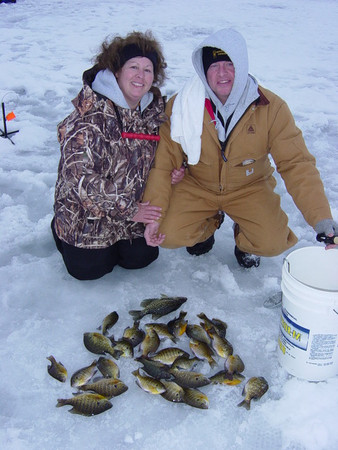 Jackie and Kenny Vogen ice fishing on Lake Delavan.jpeg