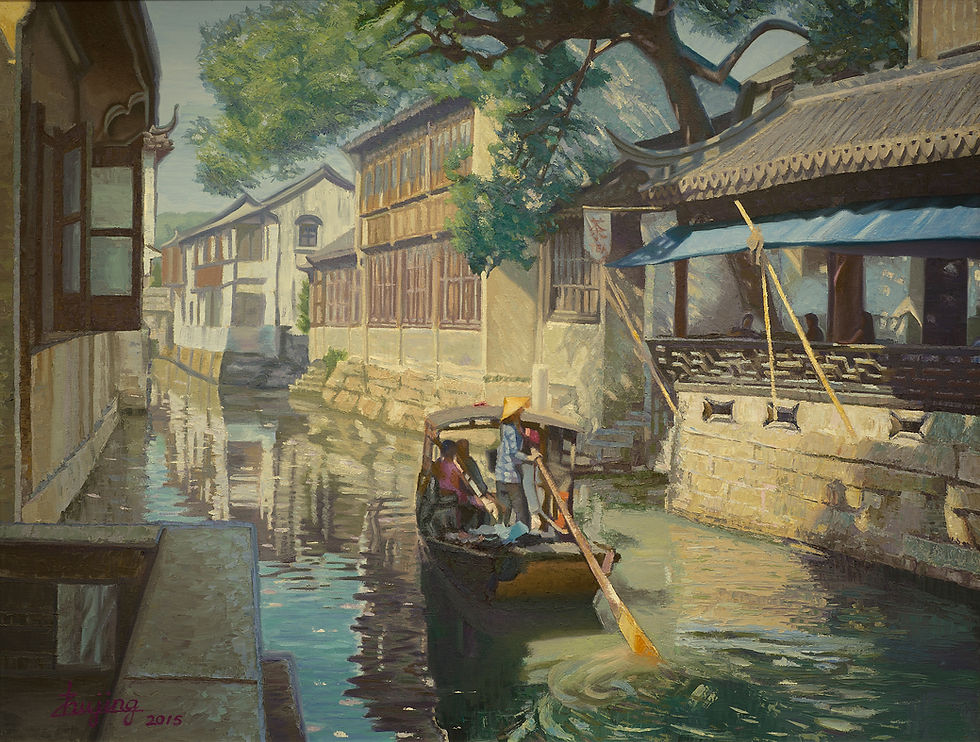 Dream of Water Town 2, Tea House along Water