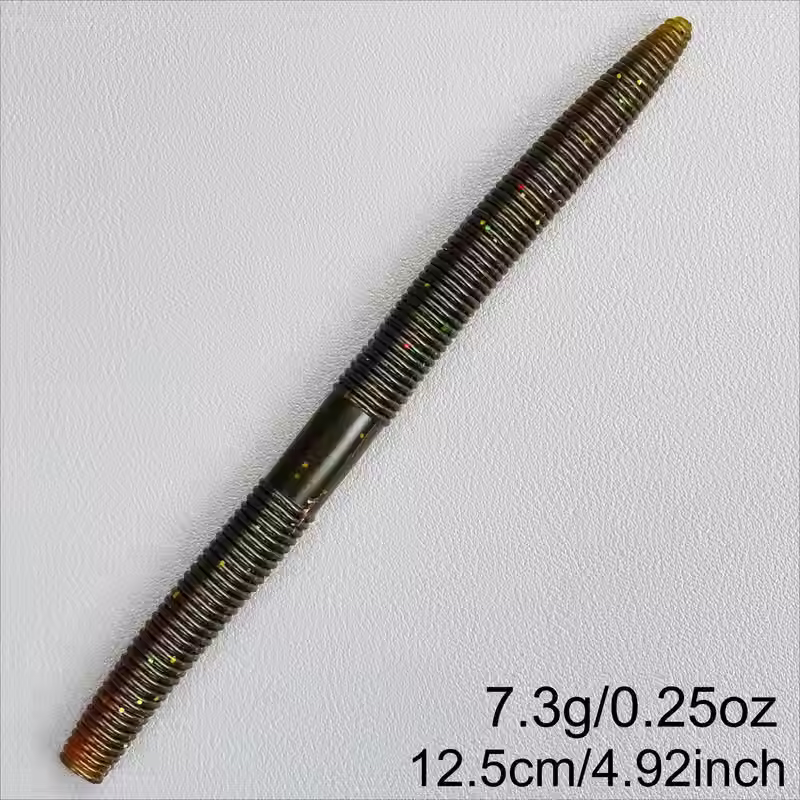 Thumbnail: 60pcs/ 20pcs Realistic Soft Senko Bait, Artificial Earthworm 