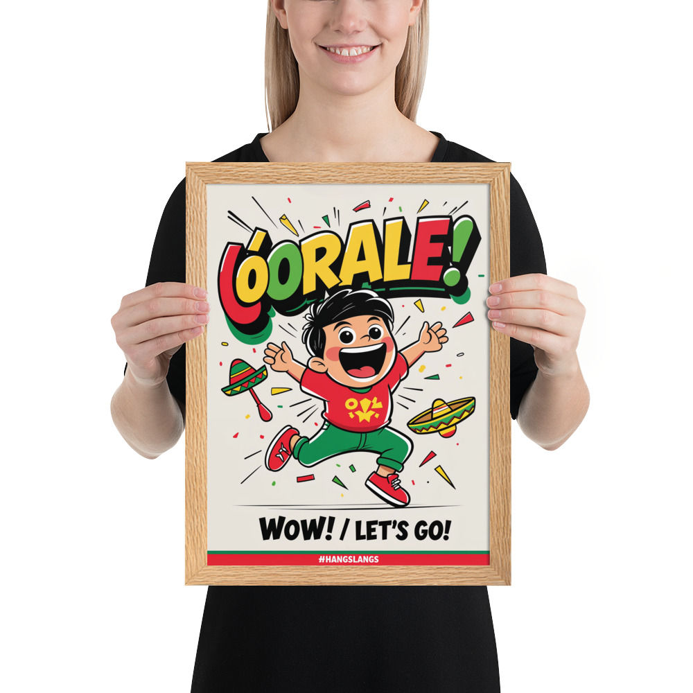 Órale Framed Wall Art