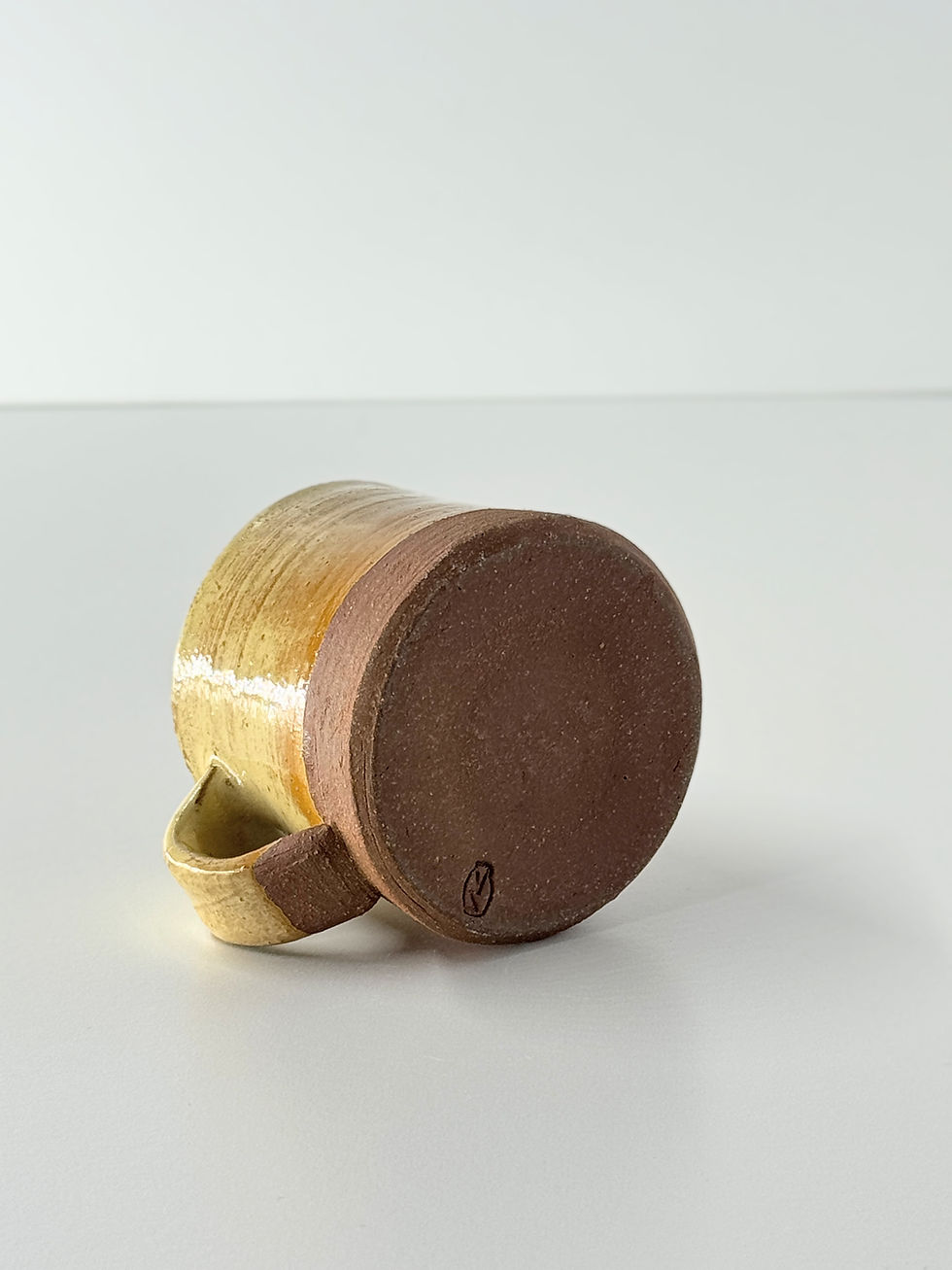 Thumbnail: Handmade Espresso Cup, 4 oz Ceramic Coffee Cup, Wheel Thrown Stoneware Tasse Mug