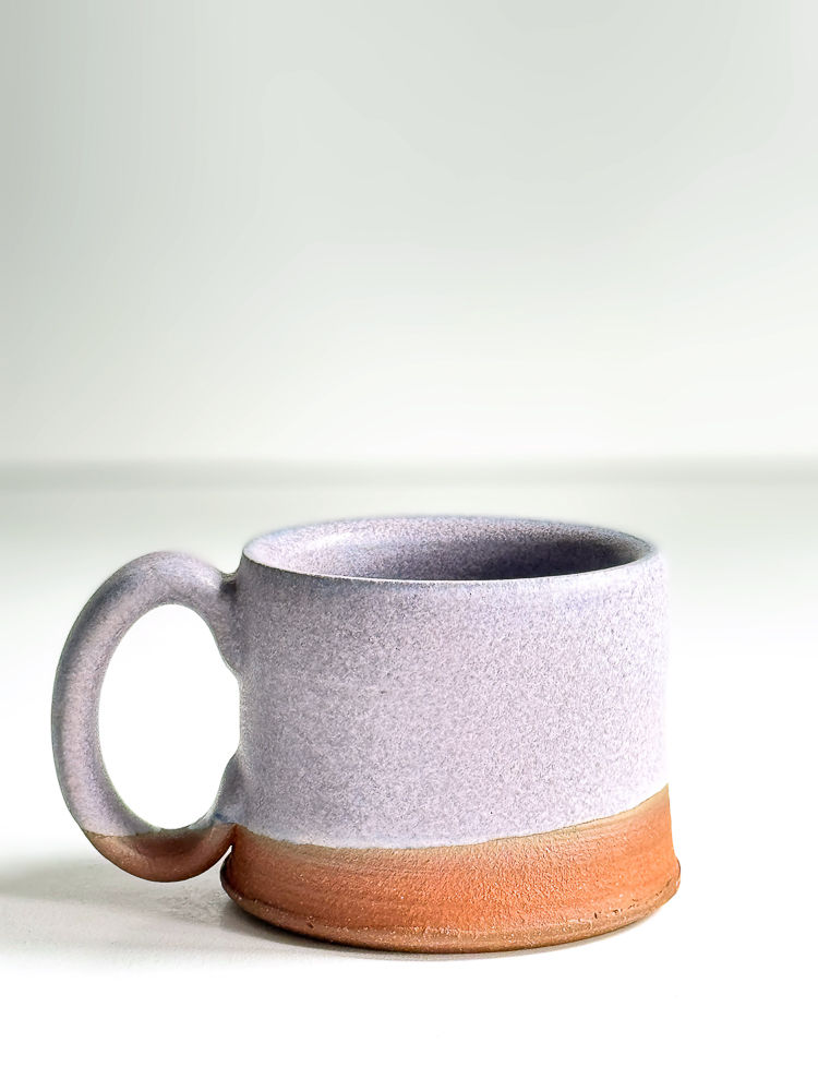 Thumbnail: Handmade Espresso Cup, 4 oz Ceramic Coffee Cup, Wheelthrown Stoneware Tasse