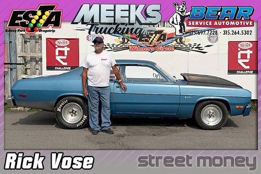 Street Money Winner Rick Vose