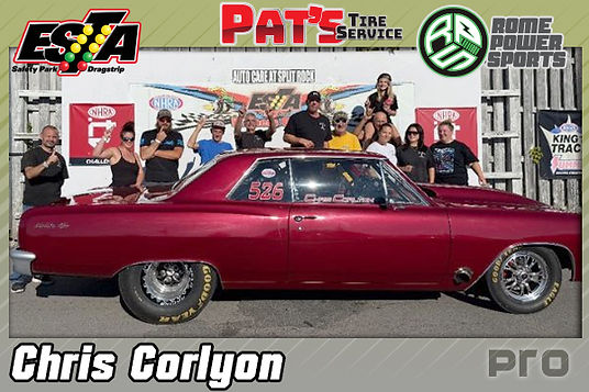 Pro Winner Chris Corlyon
