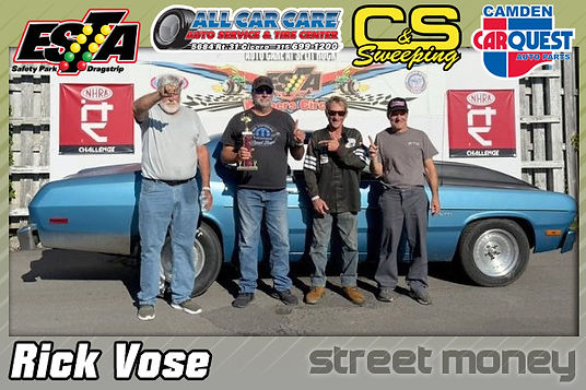 Street Money Winner Rick Vose
