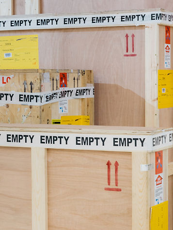 crates art basel hong kong daniel terna