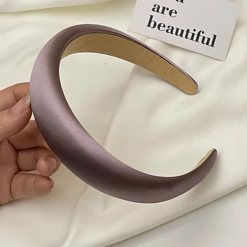 Thumbnail: High Quality Satin Silk Hair Bands
